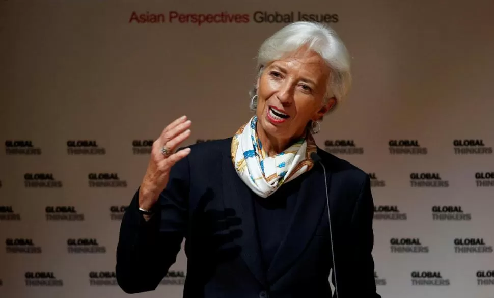 APROBACIÓN. Christine Lagarde dijo que el apoyo se hace “con humildad”. REUTERS (archivo)