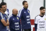Sampaoli, Tapia, Messi y Mascherano se reunieron y juraron unirse para salir adelante