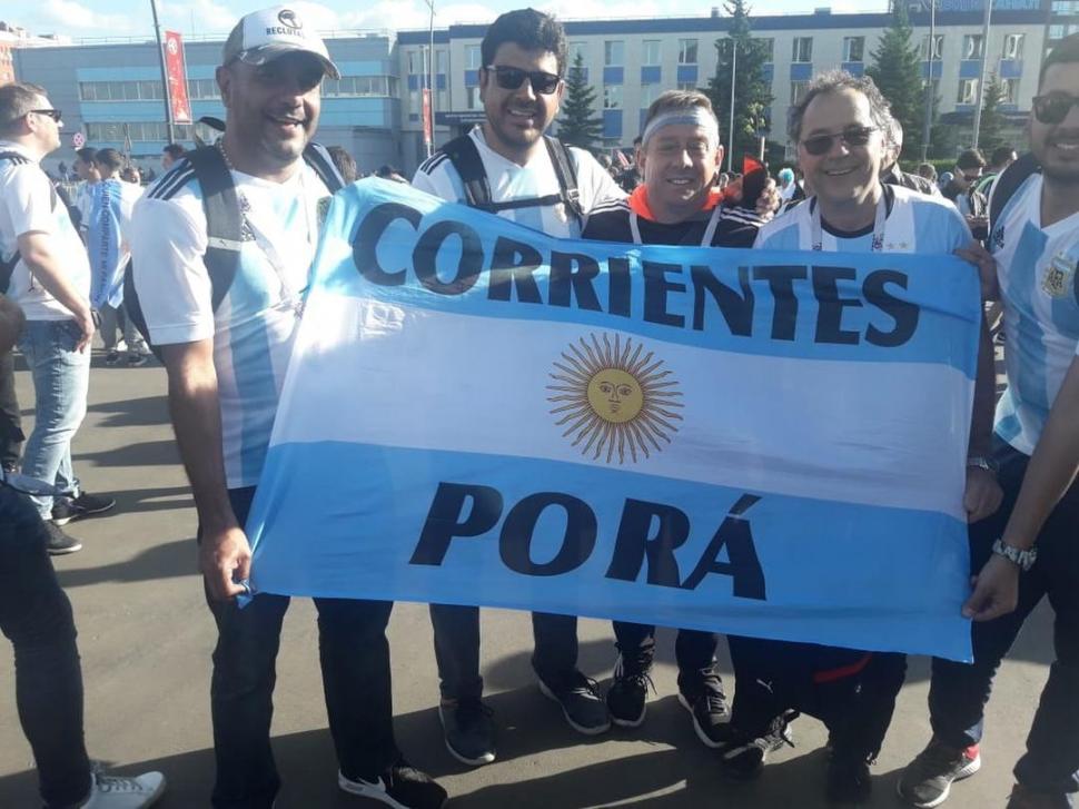 CORRENTINOS. Juan, Rubén, Víctor y Marcelo.