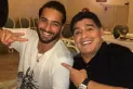 Maluma cumplió en Rusia su sueño de conocer a Maradona