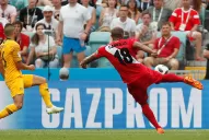 Perú venció a Australia y se retiró del Mundial con una sonrisa