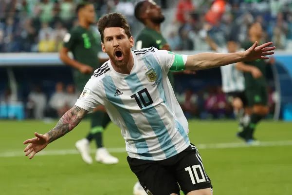 Reviví el gol de Messi, de derecha como el primero que hizo en un Mundial