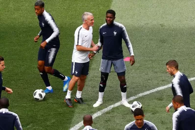 Umtiti desafía a la Argentina: “el Messi de Argentina no es el de Barcelona”