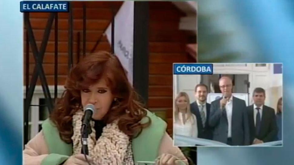 La ex presidente Cristina Kirchner. ARCHIVO