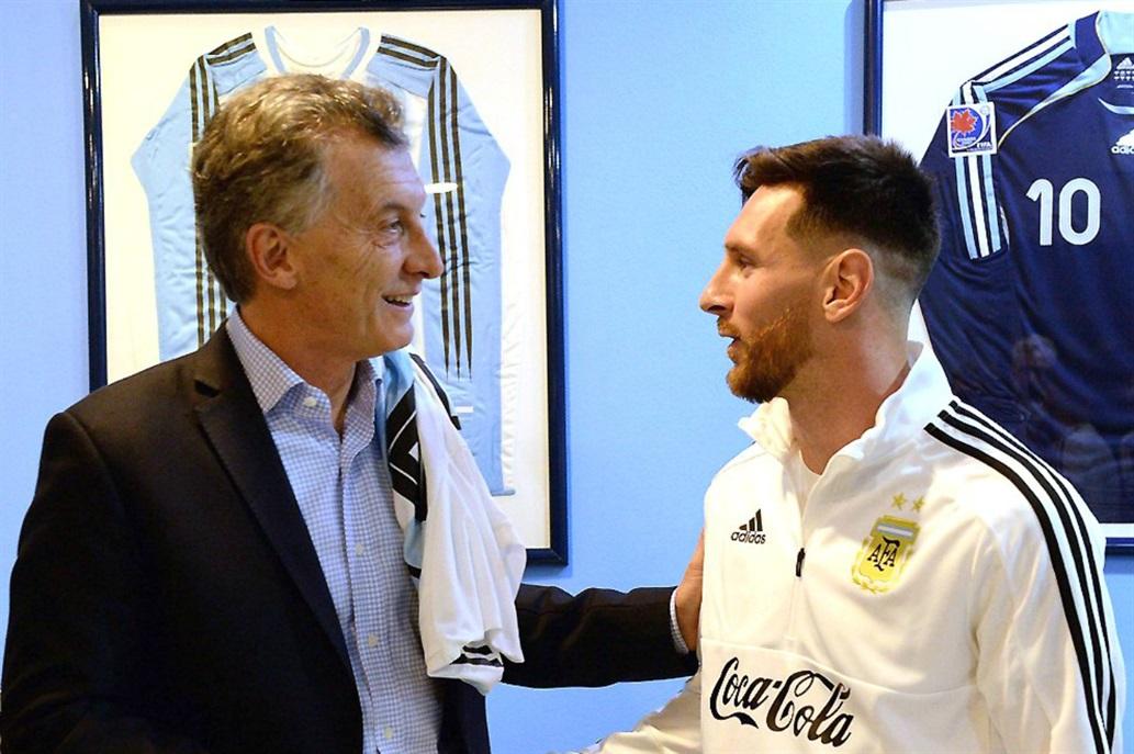 Macri chateó con Messi y le prometió que viajará a Rusia si la Selección llega a la final