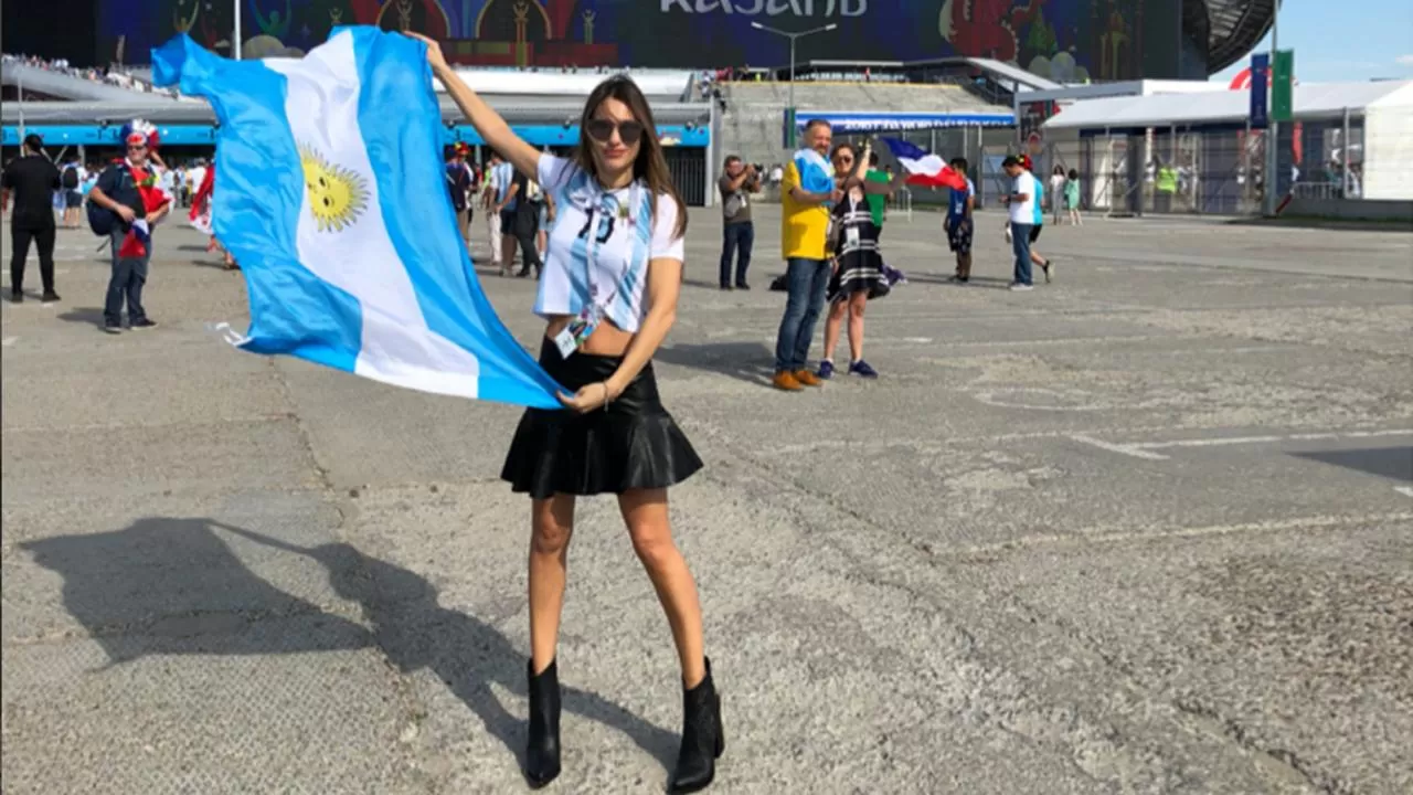 Le echaron la culpa a Pampita por la derrota de Argentina