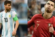 Messi y Ronaldo, las dos promesas que quedaron fuera del Mundial