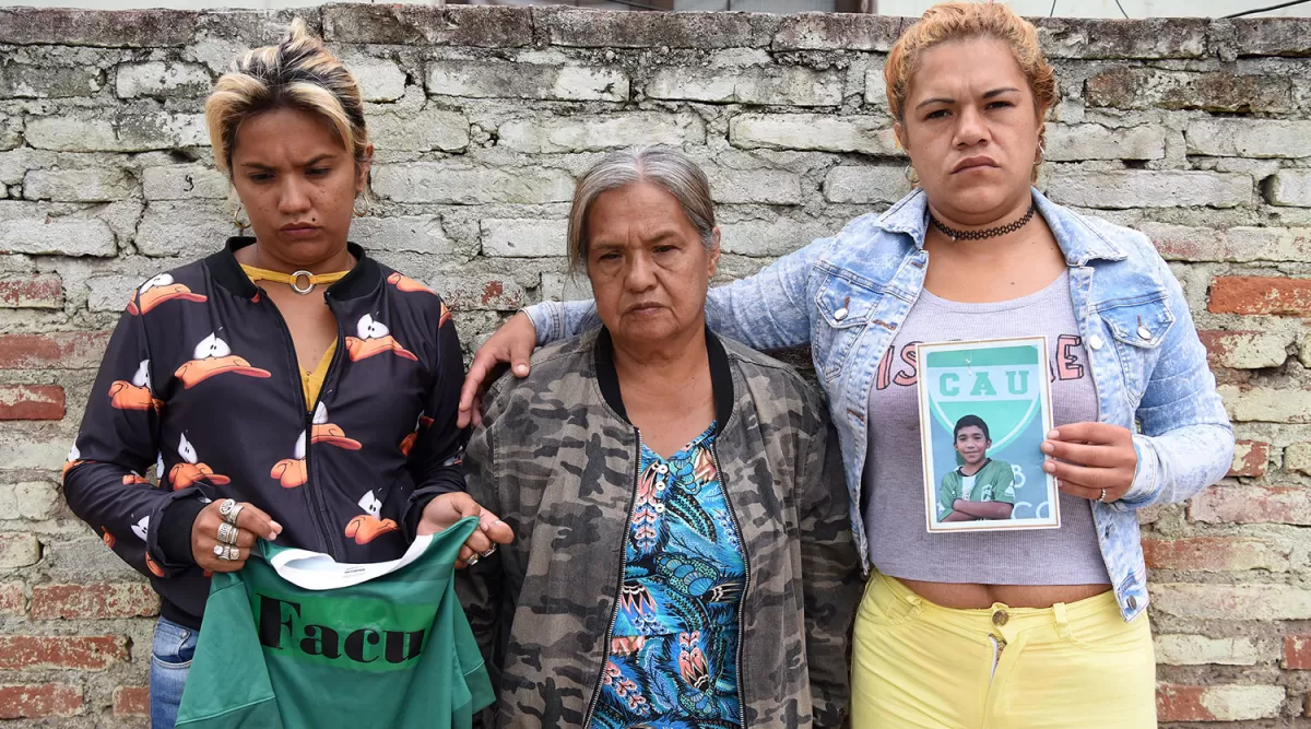 La familia de Facundo exige justicia. LA GACETA/FOTO DE ANALÍA JARAMILLO (ARCHIVO)