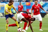 Suecia superó con lo justo a Suiza y avanzó a cuartos