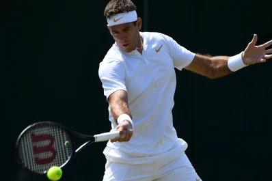 Del Potro derrotó a Gojowczyk en su debut en Wimbledon