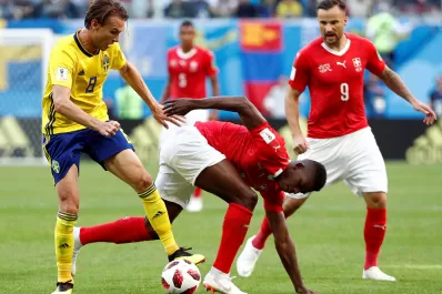 Suecia superó con lo justo a Suiza y avanzó a cuartos