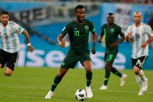 El capitán nigeriano tenía a su padre secuestrado cuando jugó contra Argentina
