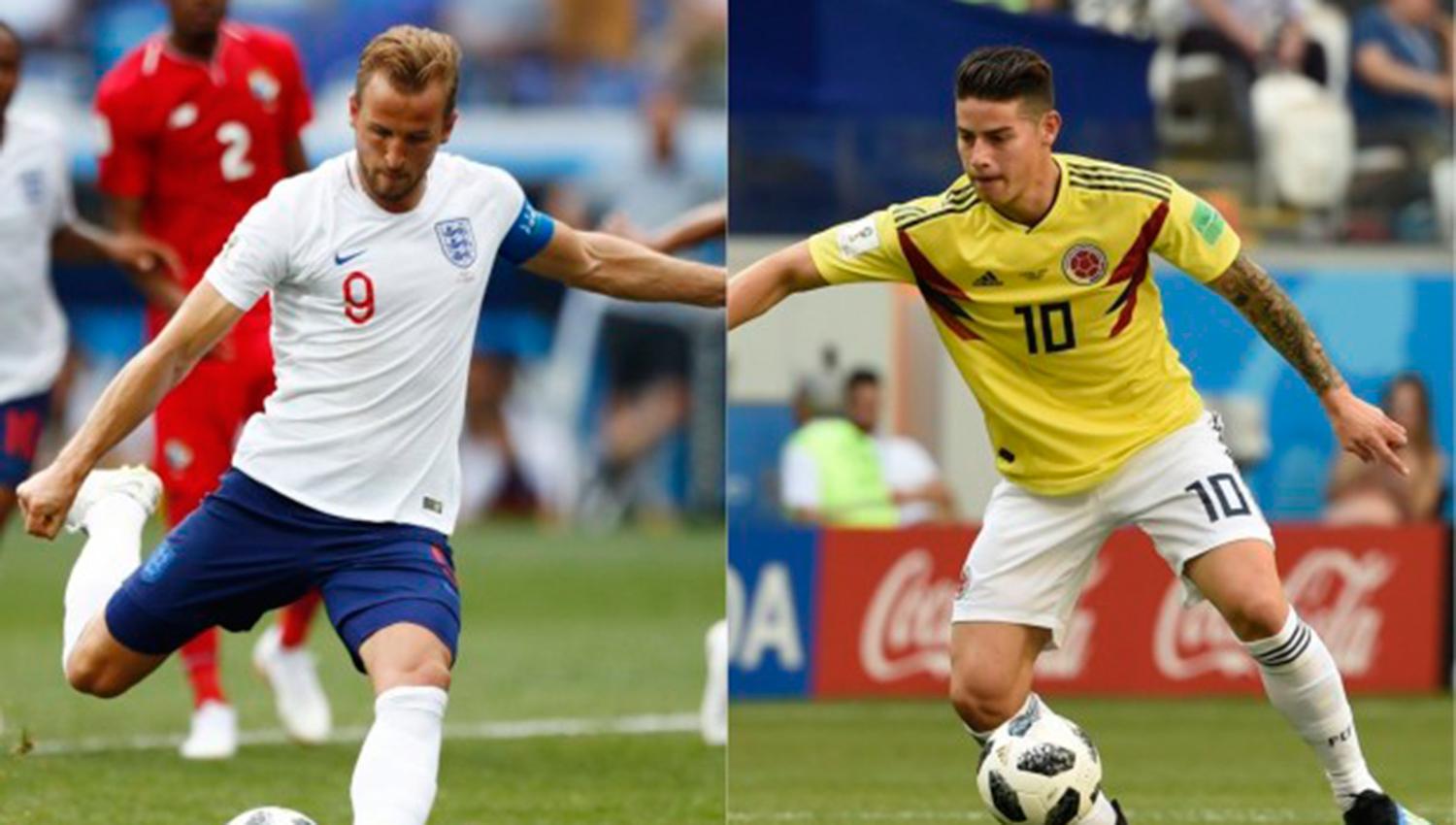 Inglaterra y Colombia definen la última clasificación a cuartos LA