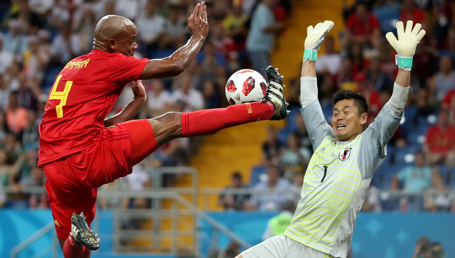 Vincent Kompany, en el partido contra Japón.
REUTERS