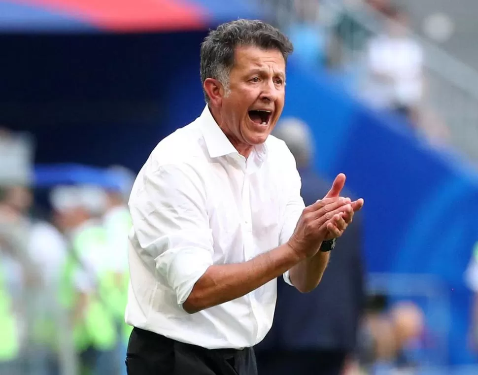 CAL Y ARENA. Osorio arrancó Rusia con elogios y se despidió con críticas. Reuters.