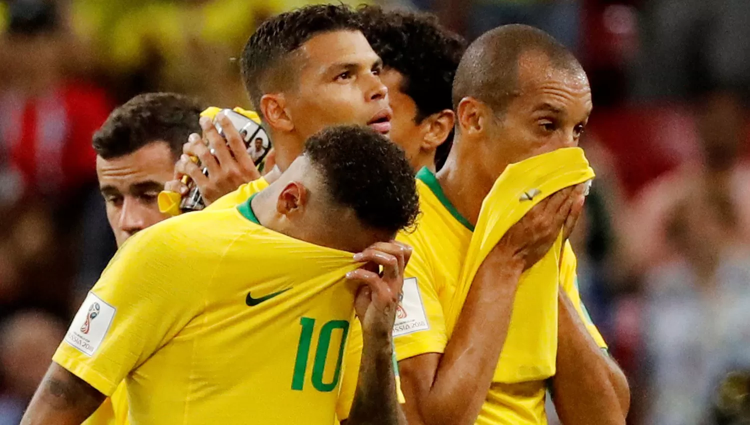 Brasil fue el último equipo sudamericano que abandonó la competencia. REUTERS