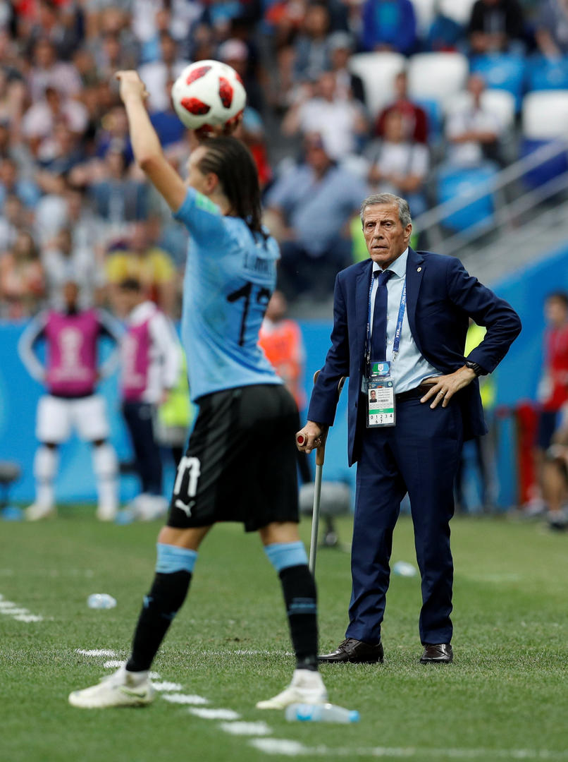 UN PRÓCER. Tabárez es palabra mayor en la historia reciente del fútbol uruguayo. reuters