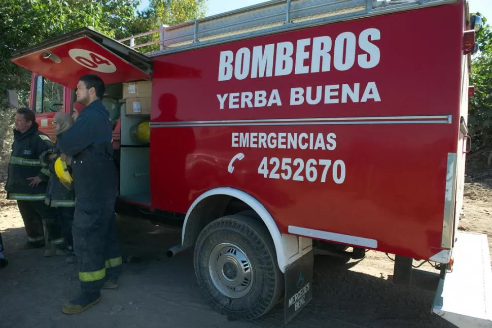 VOLUNTARIOS. Los bomberos reclaman por el seguro y por la obra social. la gaceta / foto de juan pablo sánchez noli (archivo)