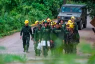 Cuatro niños más fueron rescatados de la cueva en Tailandia
