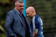 Tapia y Angelici se reunieron con Sampaoli, que por ahora seguirá en la Selección Argentina