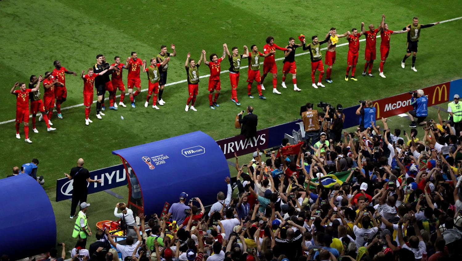Bélgica llega a semifinales 32 años después de haberlo logrado en México.
FOTO TOMADA DE ES.FIFA.COM