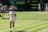 Nadal ganó en una maratónica batalla a Del Potro y es semifinalista en Wimbledon