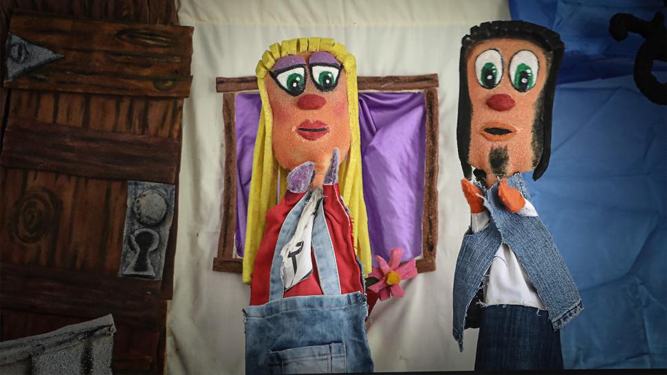 Obra de marionetas: 'Juan y María'