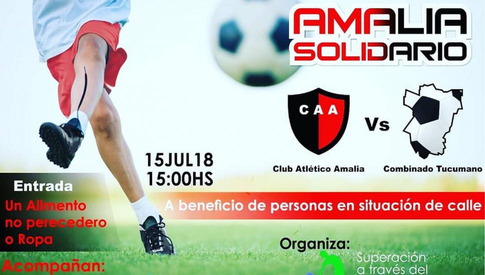 Partido a beneficio de personas en situación de calle