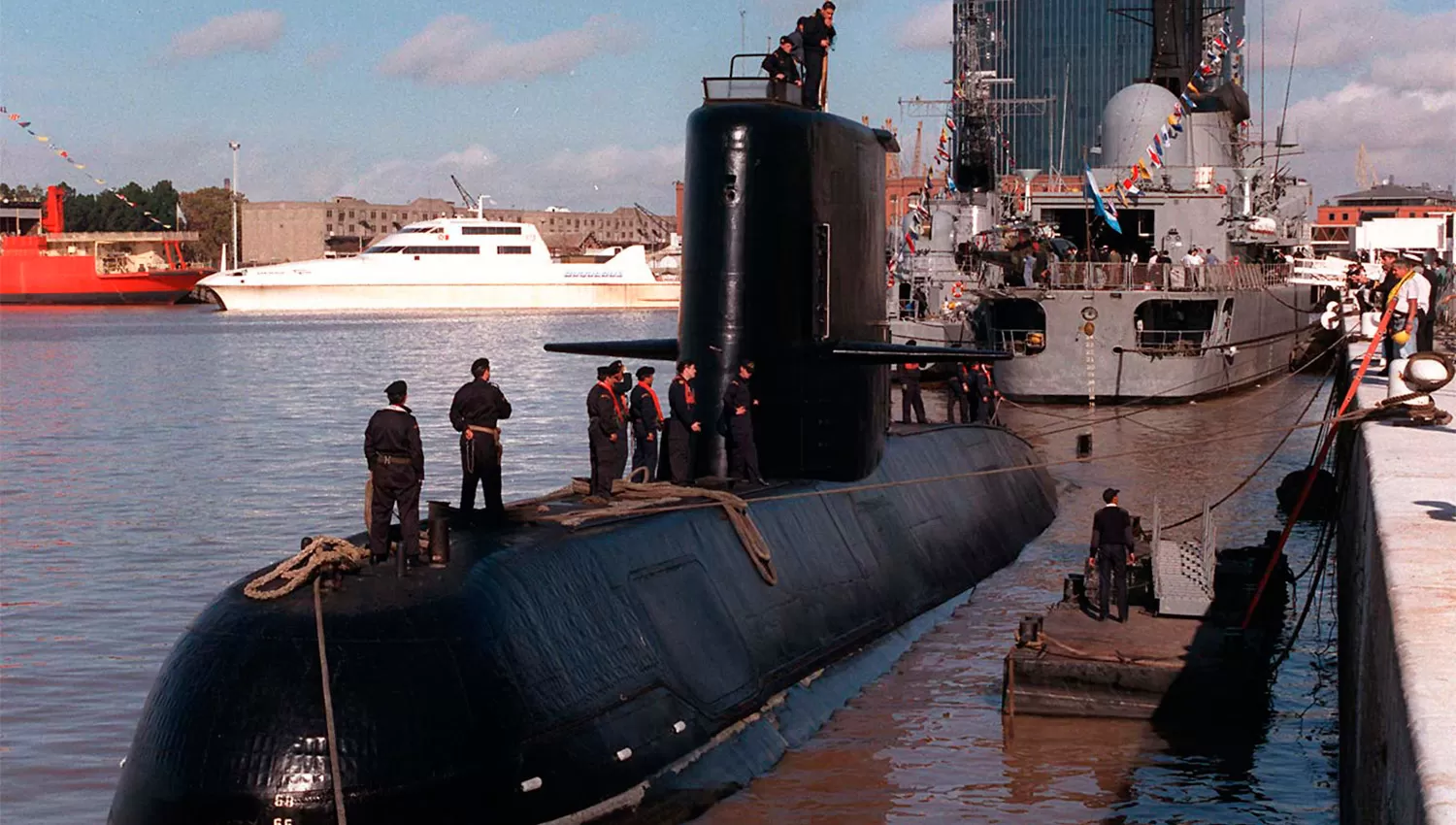 SIN RASTROS. El domingo se cumplen ocho meses de la última comunicación del submarino con el puerto de Mar del Plata.
