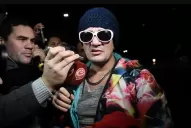 Luego de entregarse, así está Pity Álvarez en la comisaría