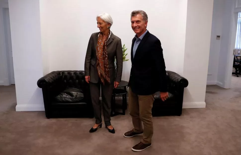 NUEVO ENCUENTRO. Lagarde y Macri se reunirán el 21 en Buenos Aires. REUTERS (archivo)
