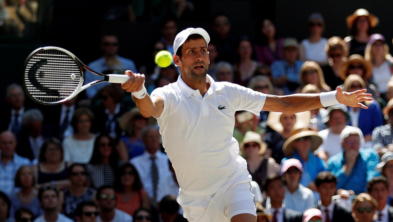 LA TIENE DIFÍCIL. Djokovic buscará ante Anderson sumar su cuarta corona en Wimbledon. 