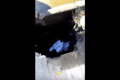 Las pérdidas cloacales cavaron un peligroso agujero en Bolivia al 1.500