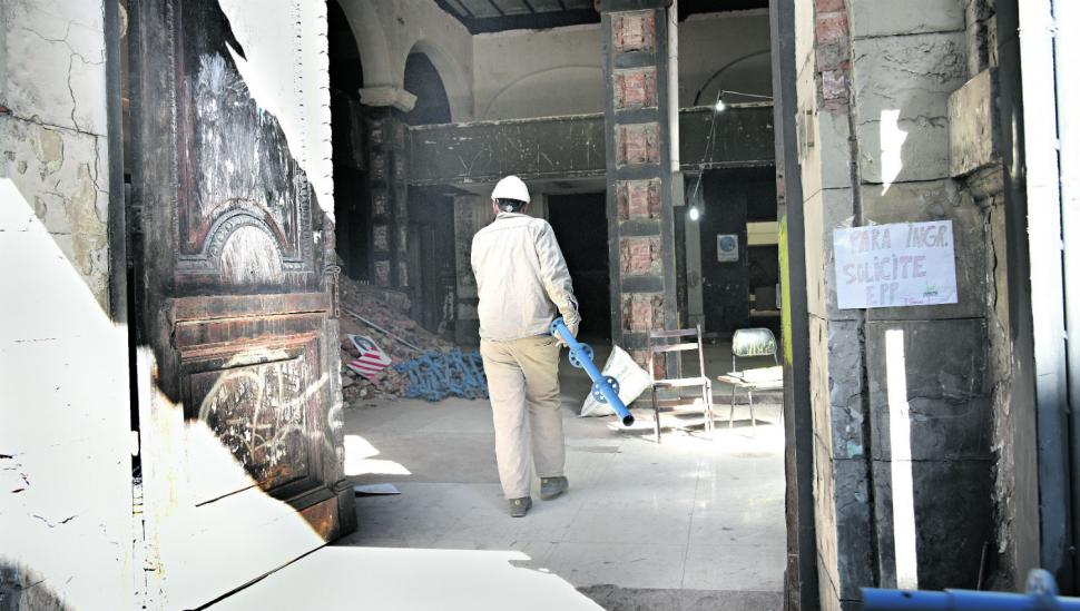 Cómo salvar un edificio casi en ruinas