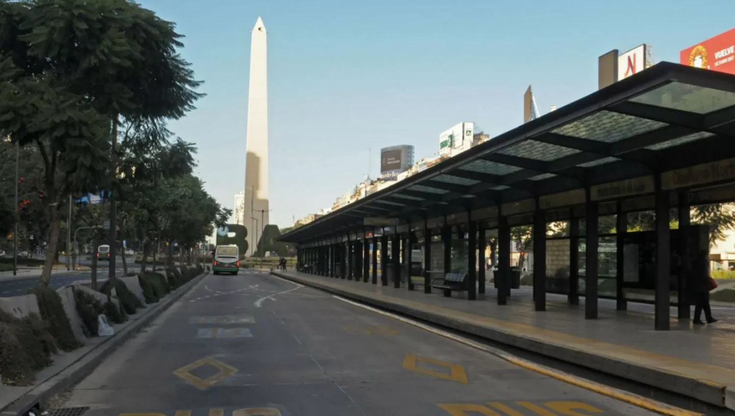Con un feriado por única vez, quieren vaciar Buenos Aires por la visita de Trump