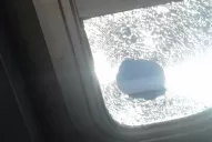 Atacaron a pedradas un colectivo en avenida Siria y Ecuador