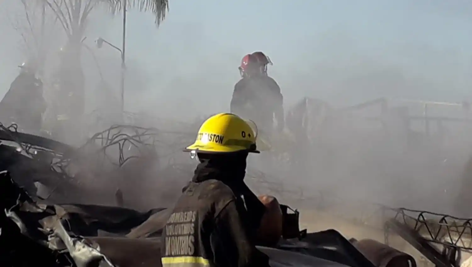 Así quedó la planta de gas de Concepción tras las explosiones