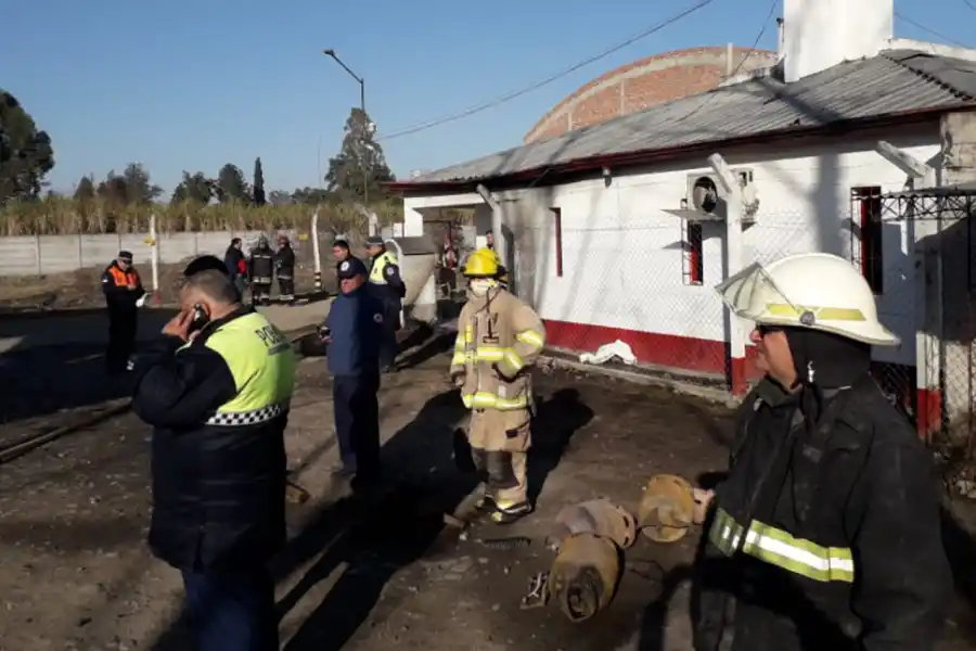 Así quedó la planta de gas de Concepción tras las explosiones