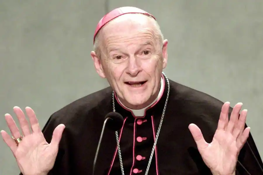 Theodore Edgar McCarrick. El cardenal acusado de abuso.