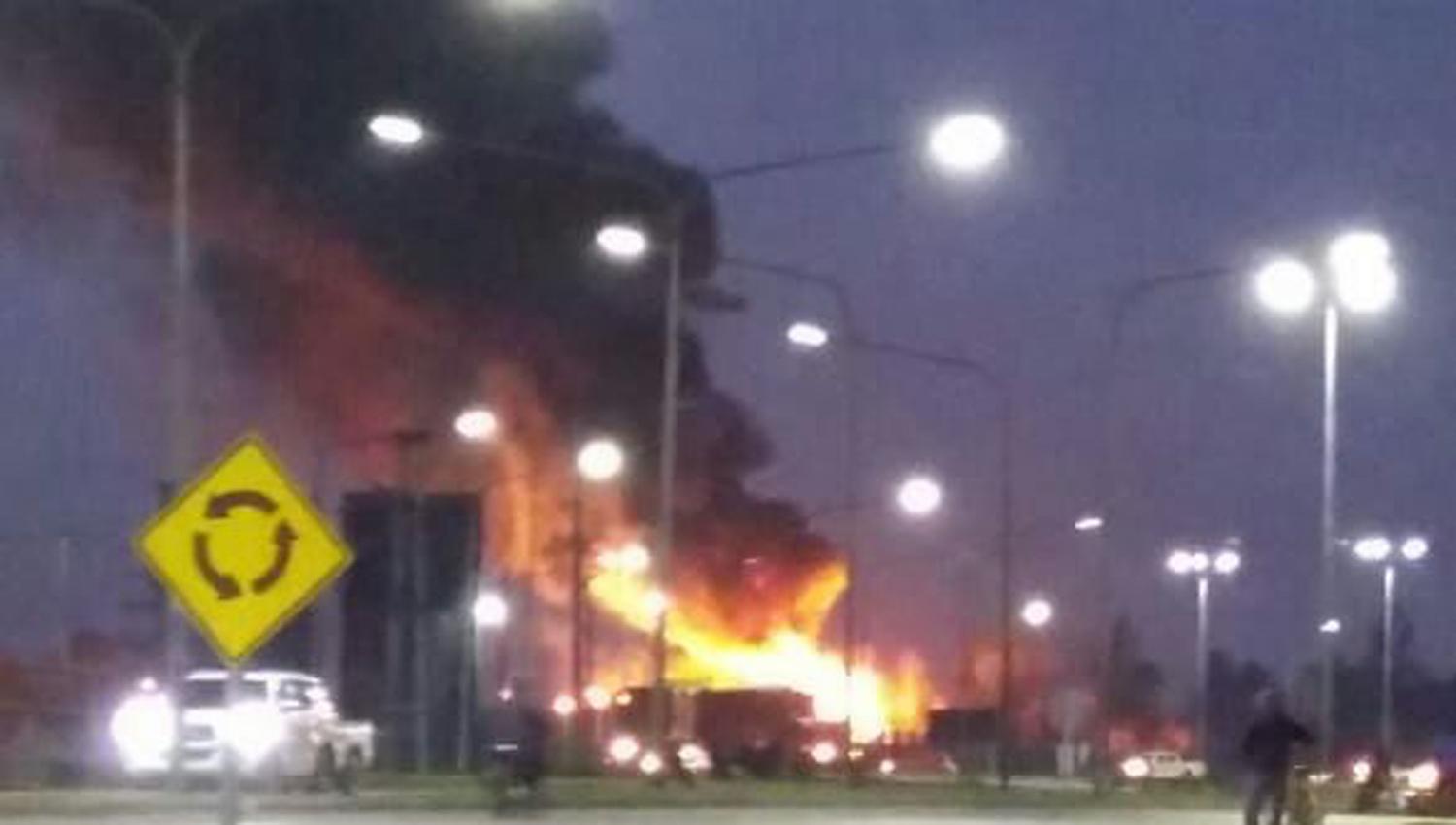 Alarma en Concepción: explotó un depósito de gas