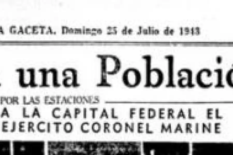 LA POBLACIÓN DE TUCUMÁN. El censo realizado en la provincia había dado datos interesantes sobre la situación demográfica en los años 1940. 