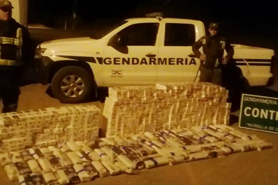 Confiscaron 33 kilos de marihuana transportados en colectivos de larga distancia