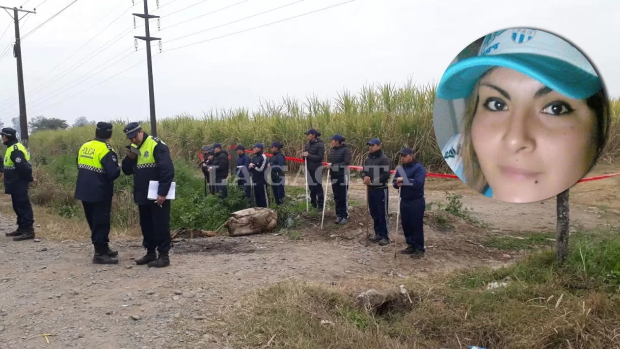 EN UN CAÑAVERAL. Los restos de la joven fueron encontrados a unos 20 metros de la ruta 301.
