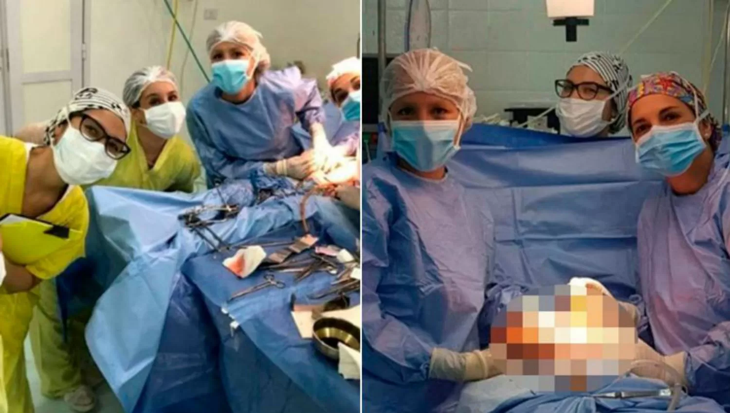 Médicos se sacaron una selfie durante una cirugía y los suspendieron