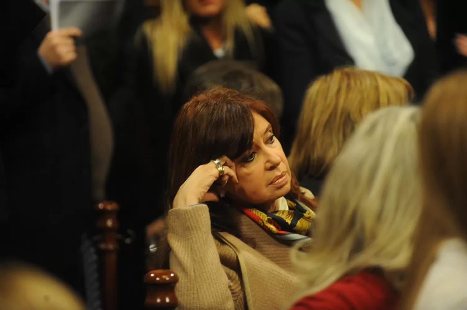 COMPLICADA. La ex presidenta Cristina Kirchner enfrenta una serie de causas judiciales