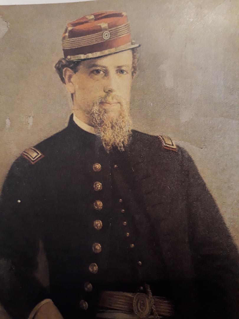 JULIO ARGENTINO ROCA. Electo presidente antes de la revolución, asumió su cargo el 12 de octubre de 1880.