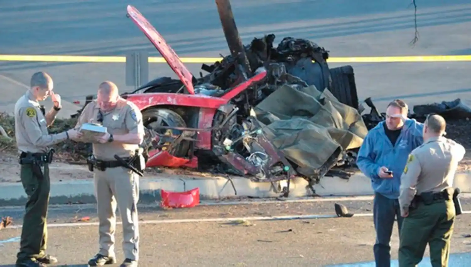 EL ACCIDENTE. Paul Walker murió el 30 noviembre de 2013. 