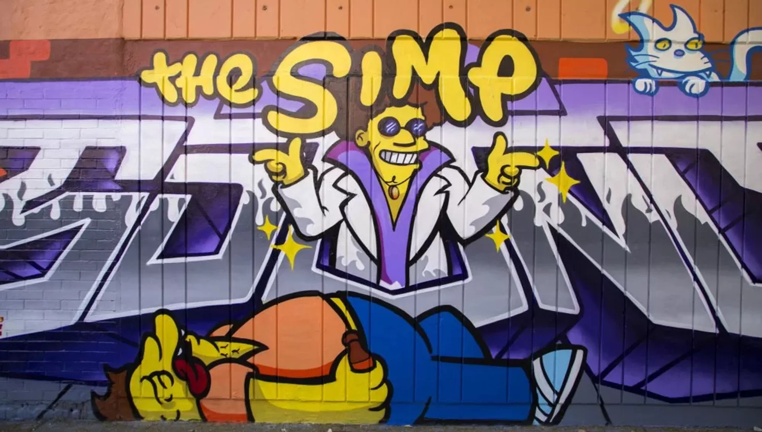 Sprayfield: el barrio mexicano lleno de grafitis de Los Simpson