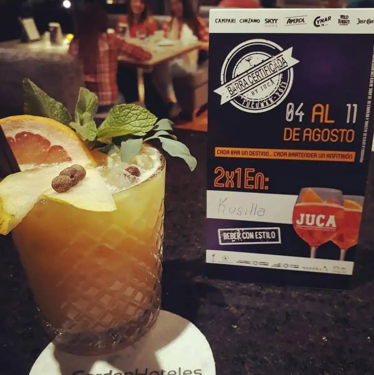 KUSILLA. El trago de autor de Los Naranjos.