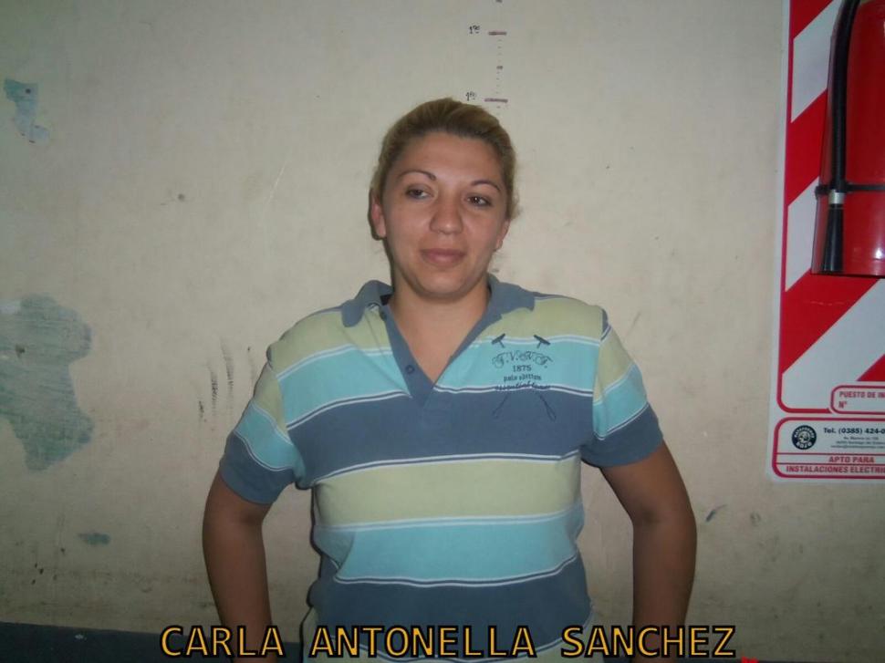 “LA JEFA”. Carla Sánchez fue detenida en Tucumán. 